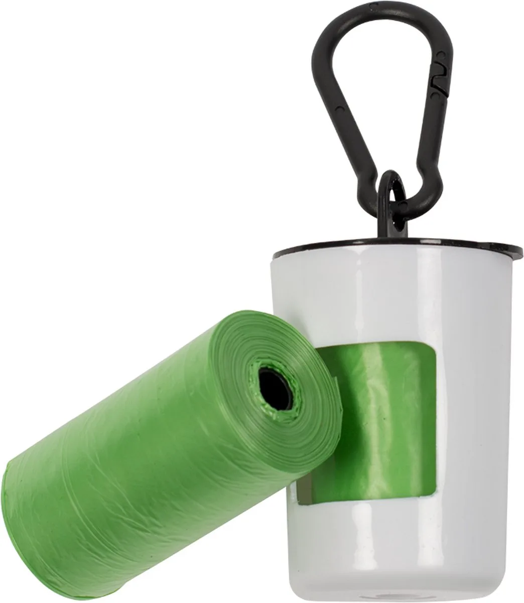Poepzakjes Dispenser Bio Incl. Zakjes 2x20st de Duvo+ en Vert – photo produit