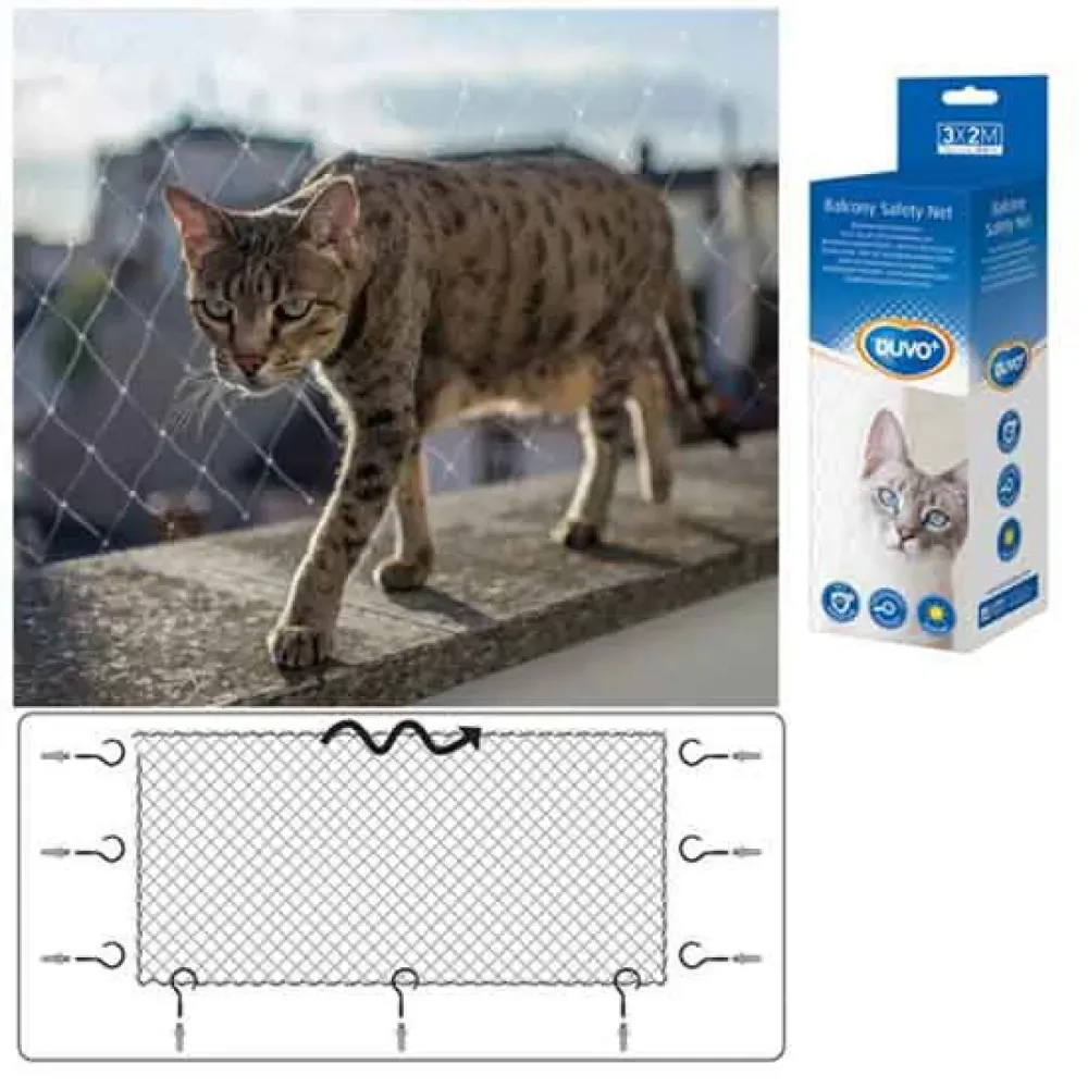 Chats De Balcon En Réseau 4x3 M van Duvo+ – productfoto 2 van 2