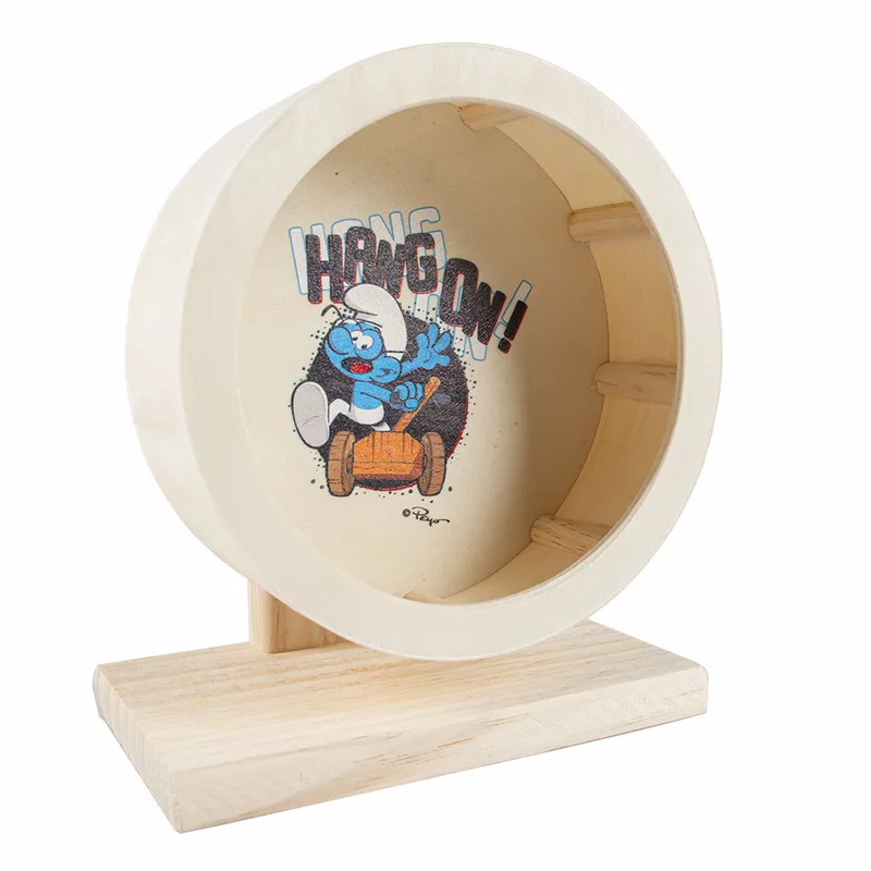 Smurfs Duvoplus - Hok - Knaagdier - Klungelsmurf Looprad 29cm - 1st de Duvo+ en <> – photo produit