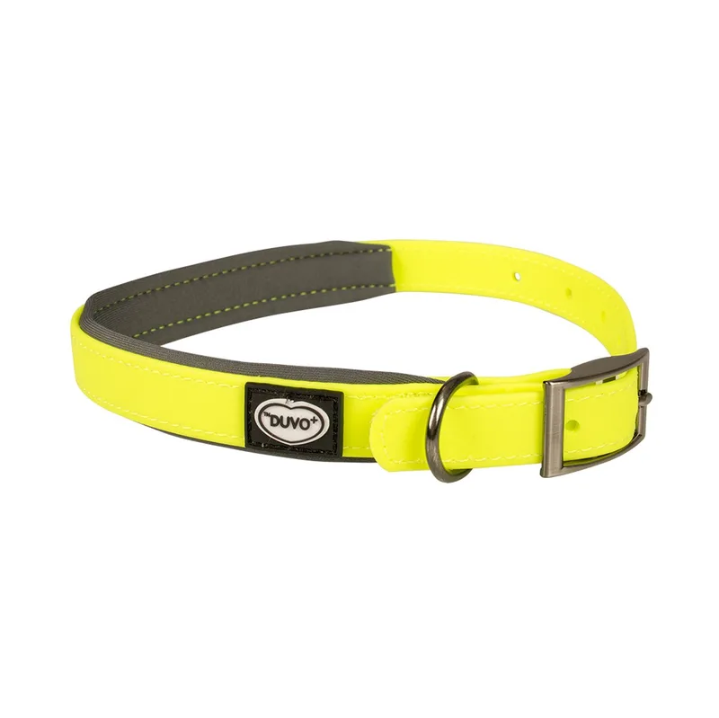 South Halsband Pvc Neon L 35-55cm/20mm by Duvo+ in Yellow – product photo