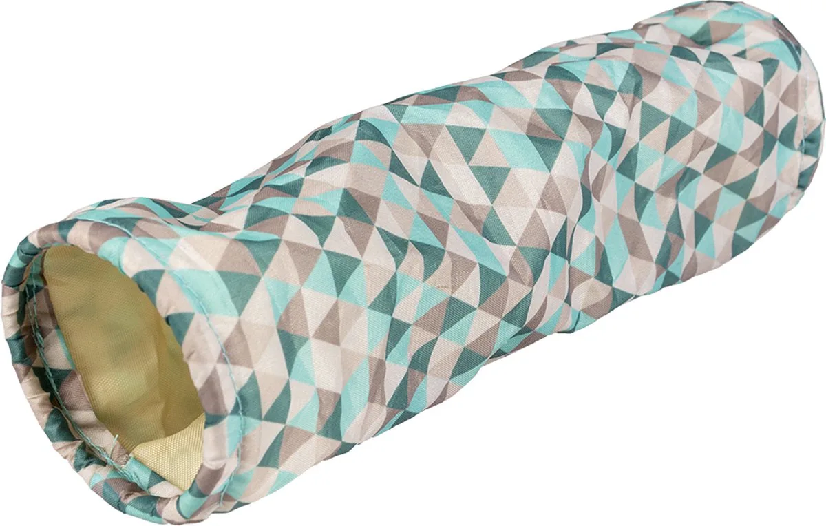Speelgoed Voor Dieren - Knaagdier - Crackle Speeltunnel 25x6,5x6,5cm - 1st van Duvo+ in Meerkleurig – productfoto