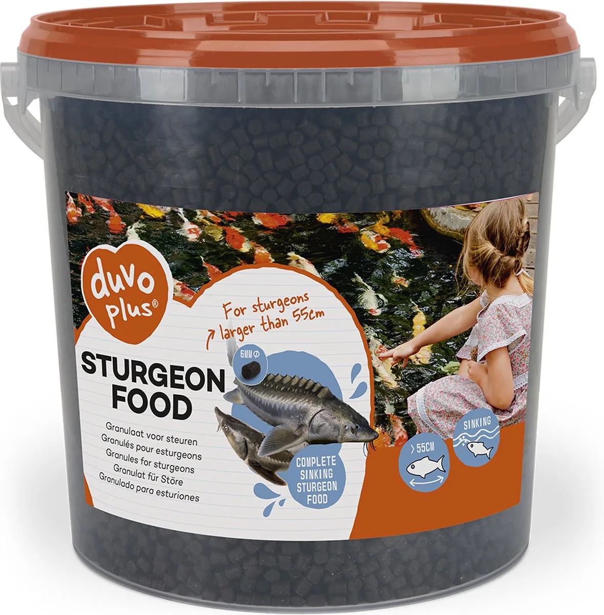 Steurvoer 10l - 6mm de Duvo+ – photo produit