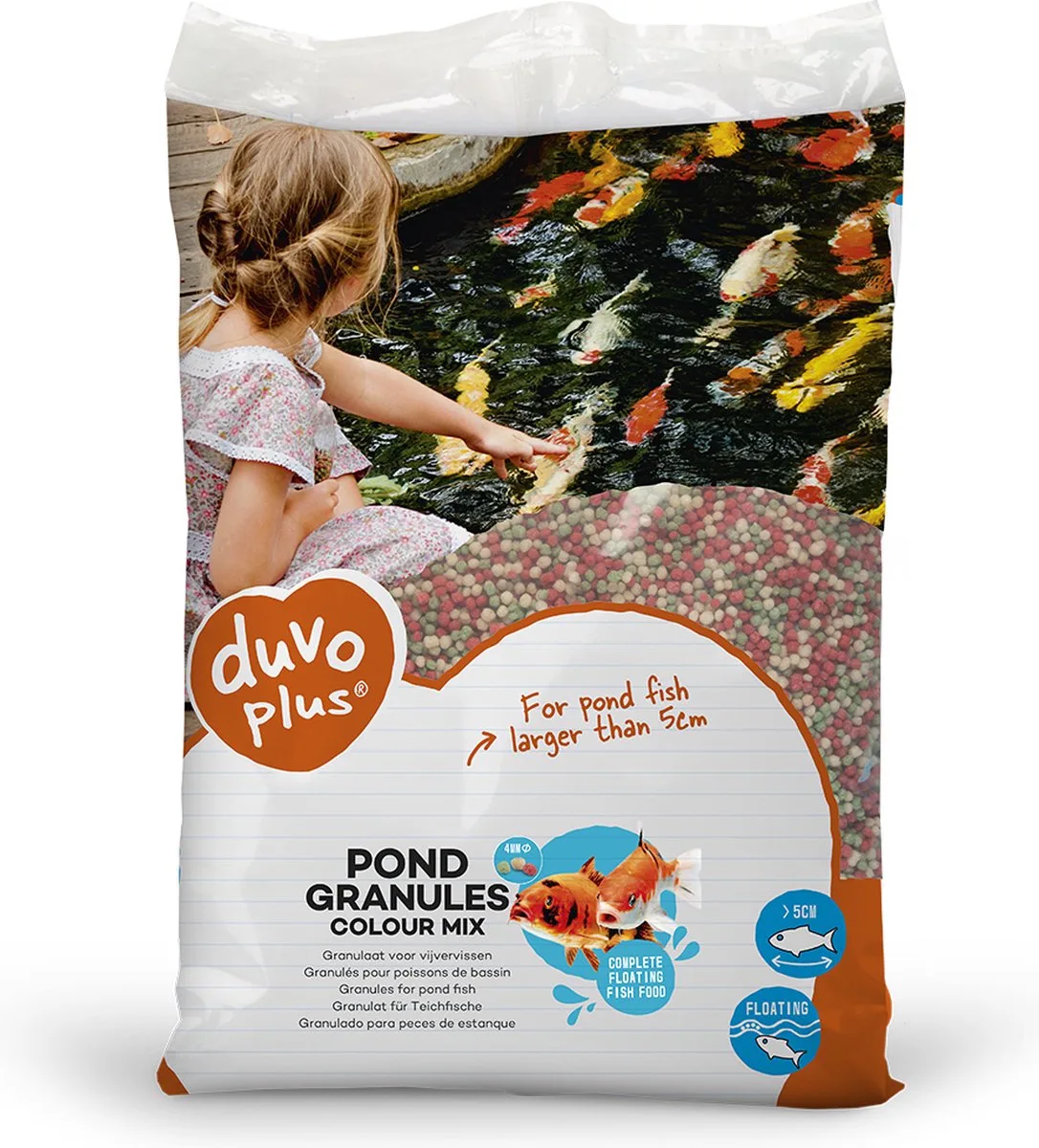 Vijverkorrels kleurmix 15l - 4mm de Duvo+ – photo produit