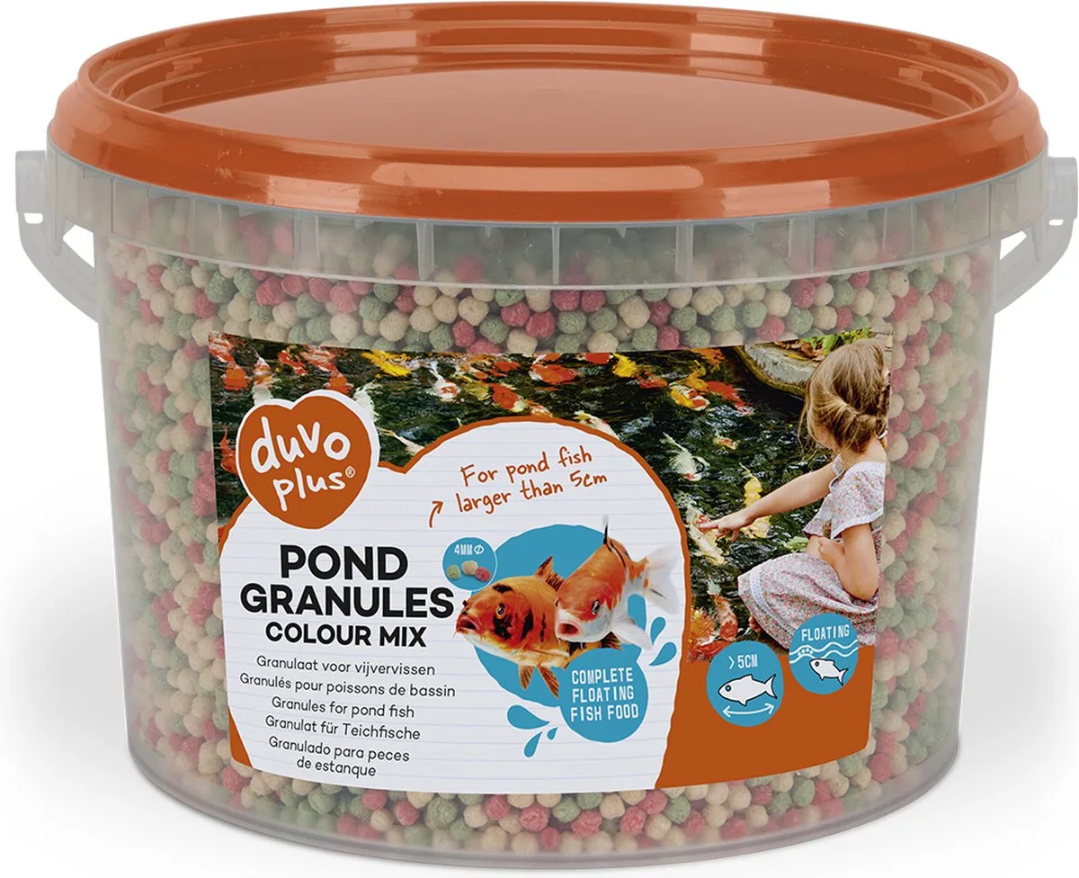 Vijverkorrels kleurmix 3l - 4mm de Duvo+ – photo produit