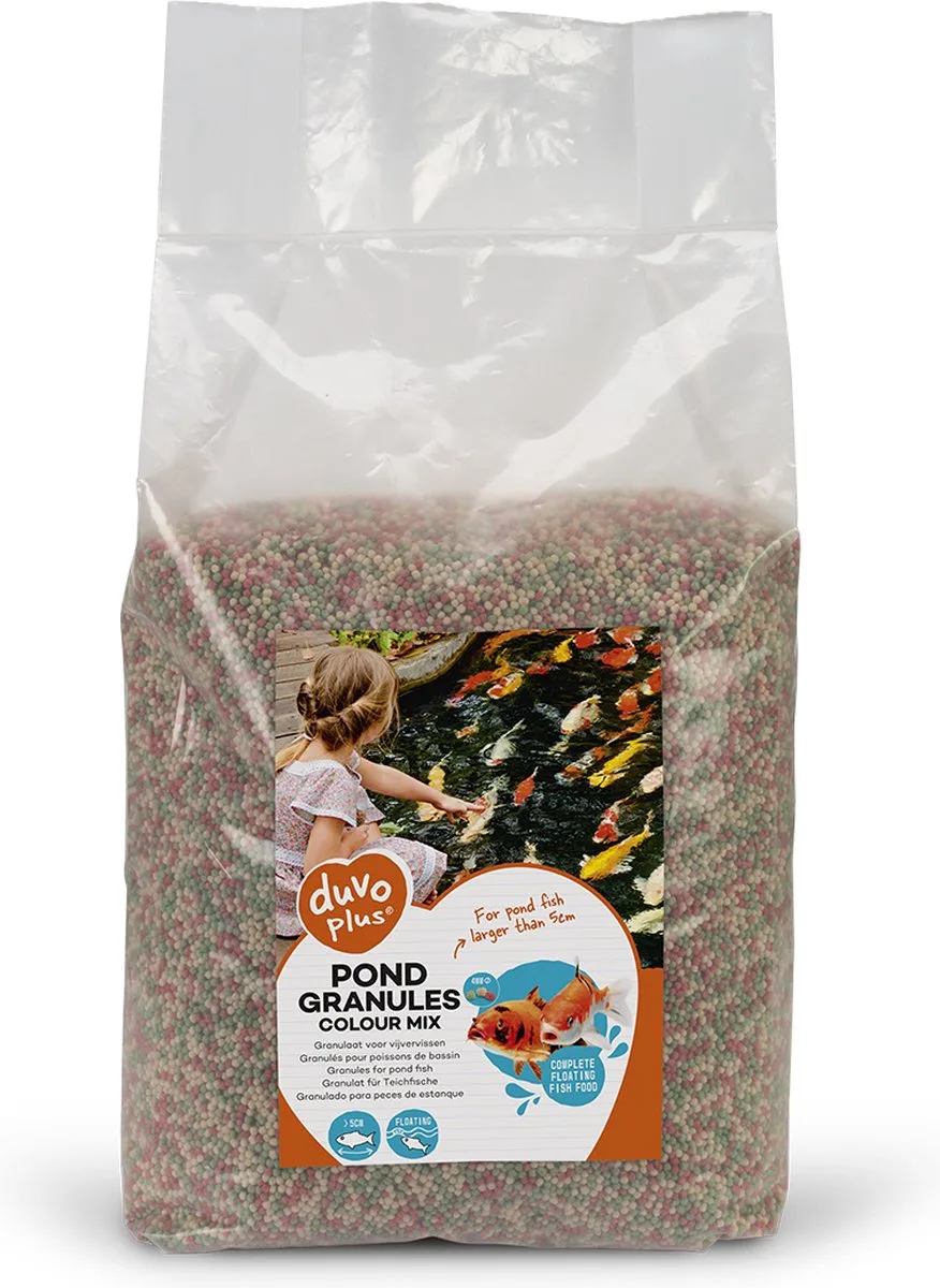 Vijverkorrels kleurmix 40L - 4mm von Duvo+ – Produktfoto
