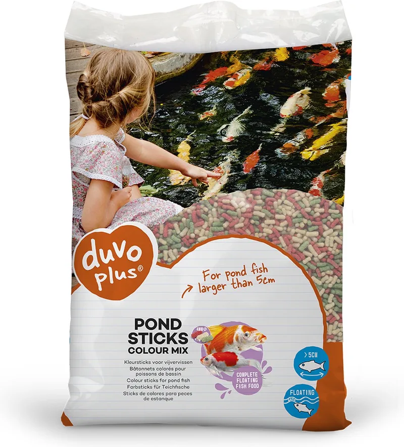 Vijversticks kleurmix 15l - 4mm de Duvo+ – photo produit