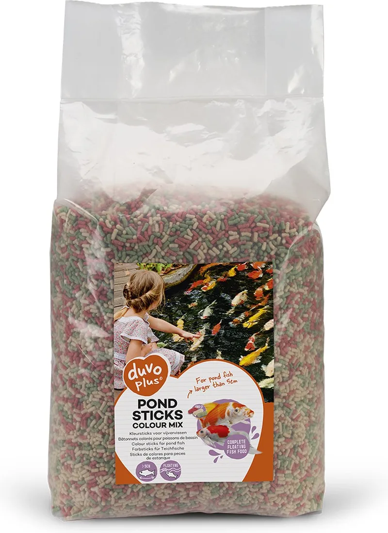 Vijversticks kleurmix 40L - 4mm by Duvo+ – product photo