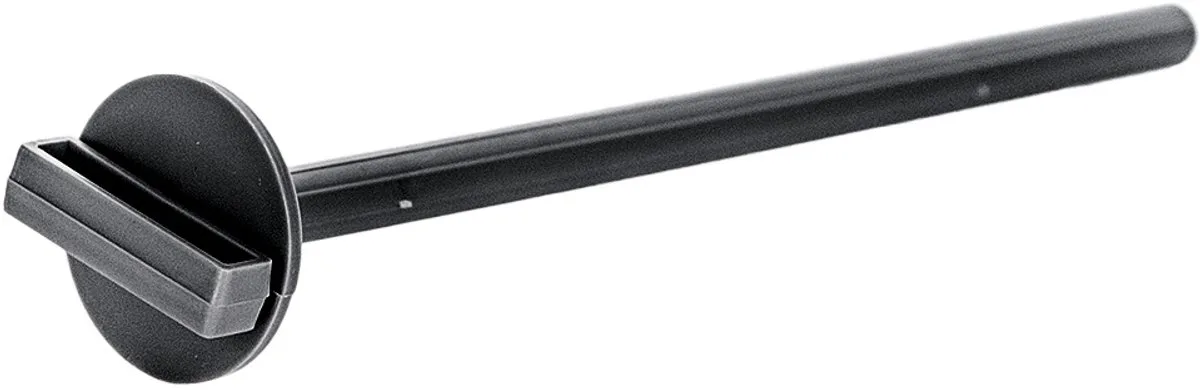 Vogels - Zitstok kooi (plastic) 23,5x4,5x4,5cm van Duvo+ in Zwart – productfoto