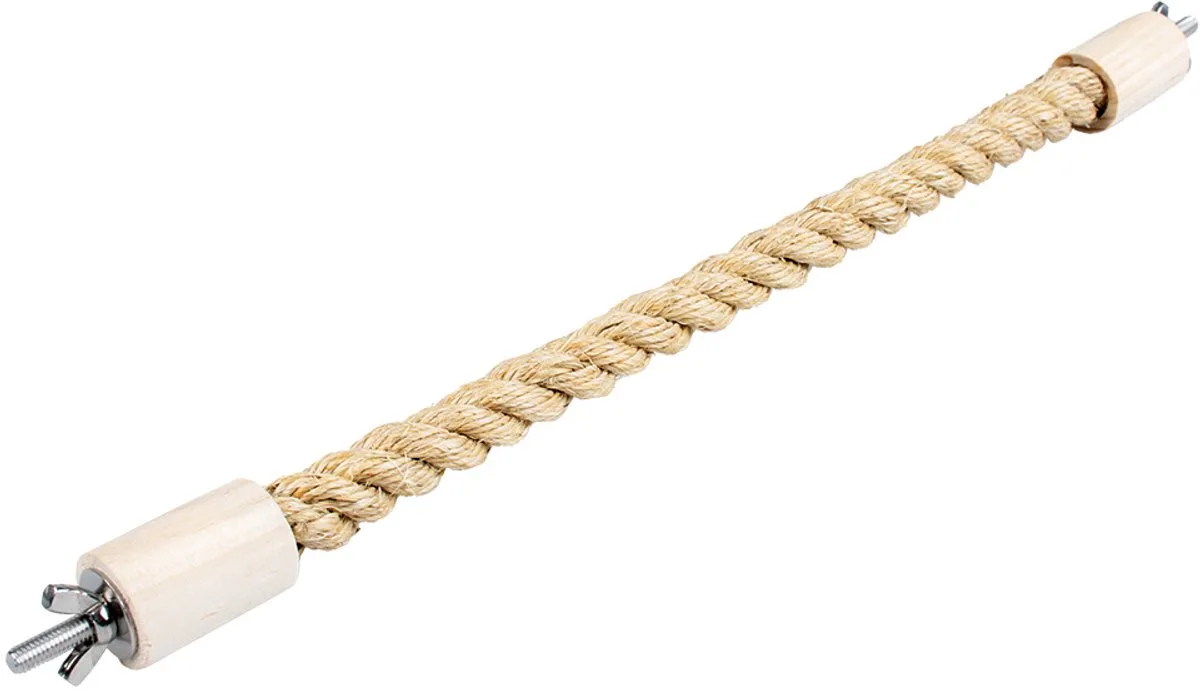Zitstok katoen & sisal 37x1,6cm van Duvo+ in Beige – productfoto