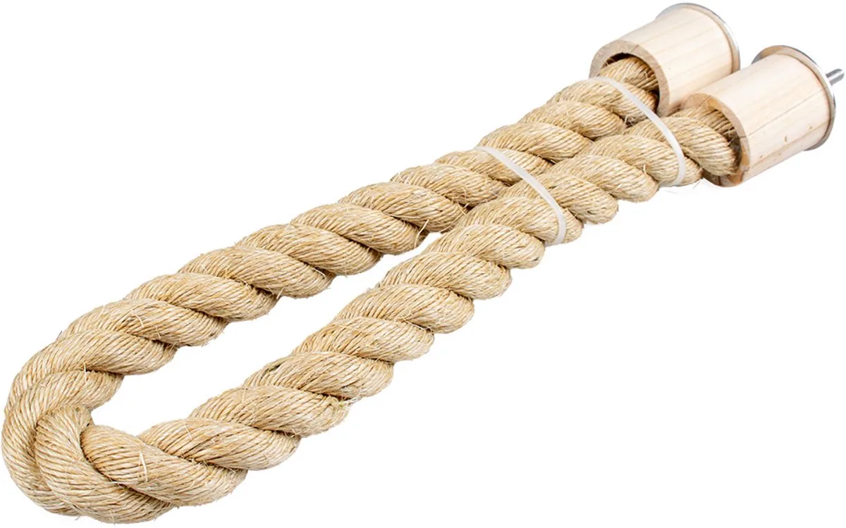 Zitstok katoen & sisal 66x1,8cm de Duvo+ en Beige – photo produit