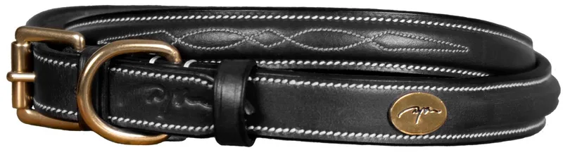 Fancy Dog Collar XXS by Dy'on in Black – product photo