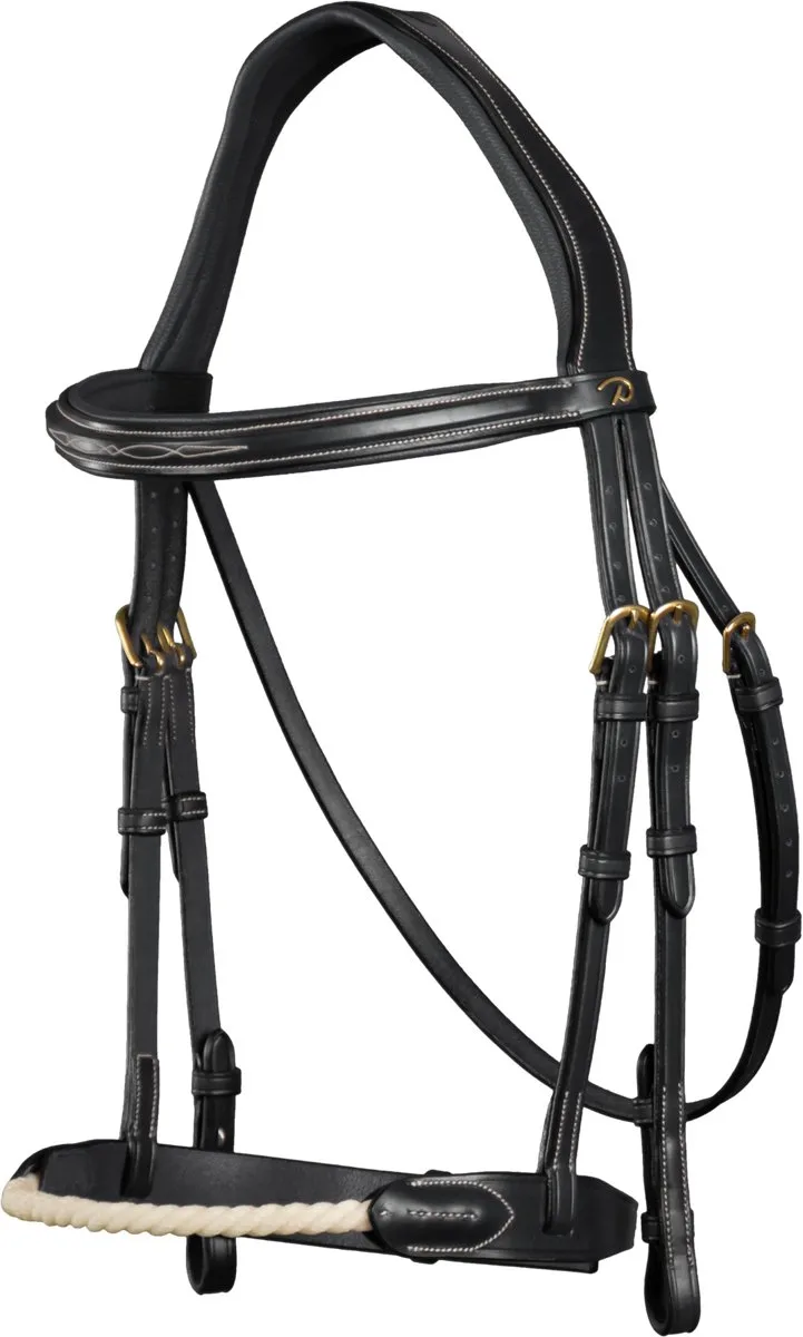hoofdstel Rope neusriem - Black - Full by Dy'on – product photo