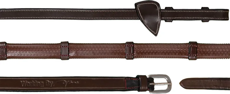 Teugels Dy'on 1/2 Rubber Met Stops Working By Dyon by Dy'on in Brown – product photo