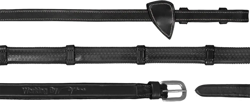 Teugels Dy'on 1/2 Rubber Met Stops Working By Dyon by Dy'on in Black – product photo