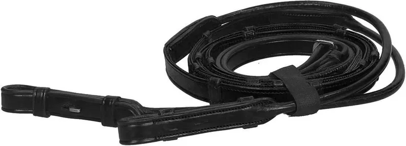 Teugels Dy’on Drc Leer Met Stops - Black - full by Dy'on in Marineblauw – product photo