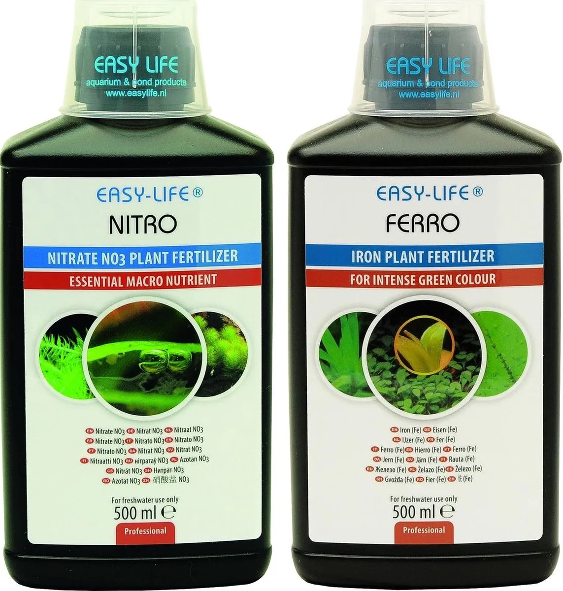 Nitro + Ferro - 2x 500ml från Easy Life i Svart – produktbild