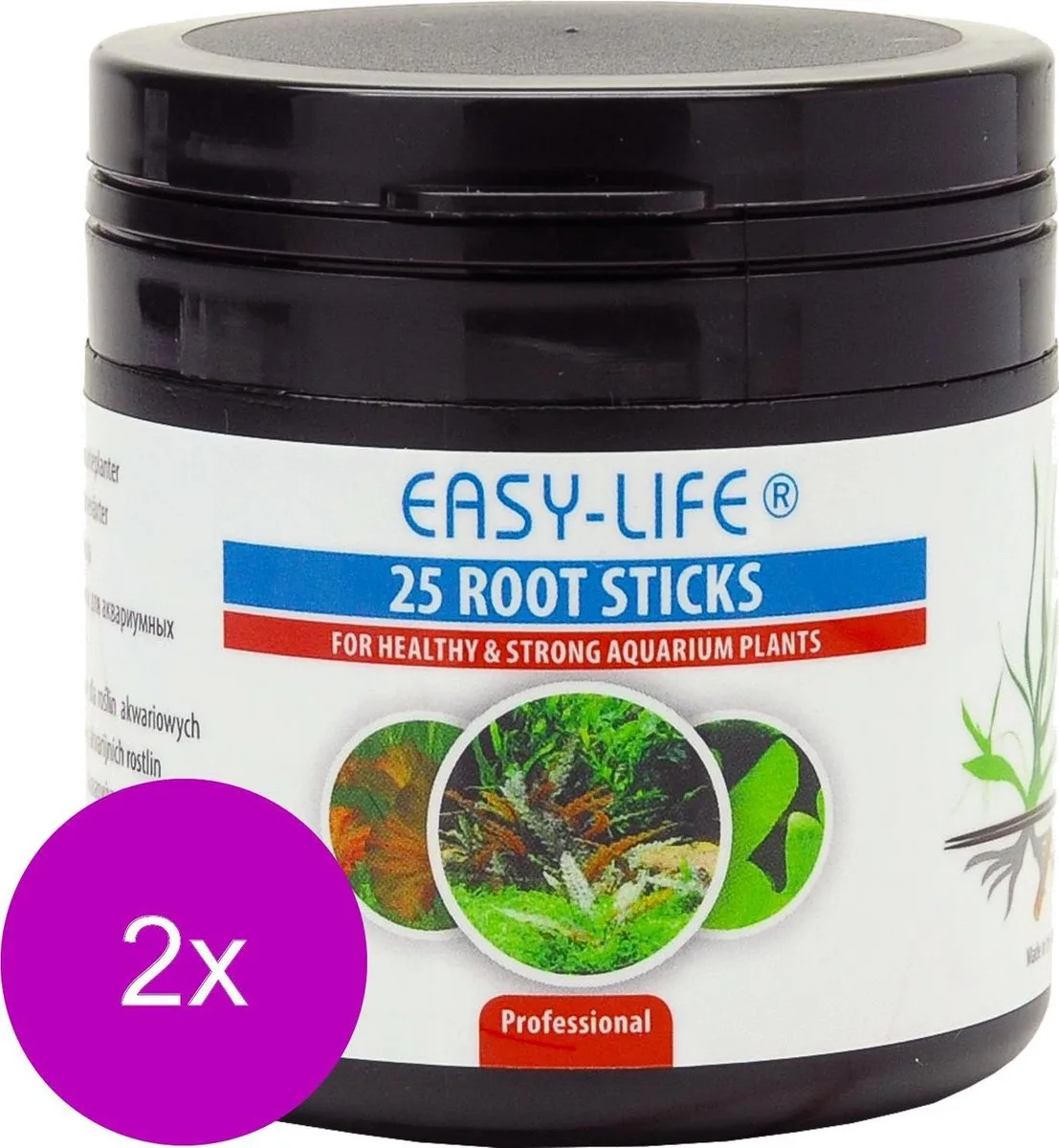 Rootsticks - Plantenmeststoffen - 2 x 25 stuks de Easy Life – photo produit