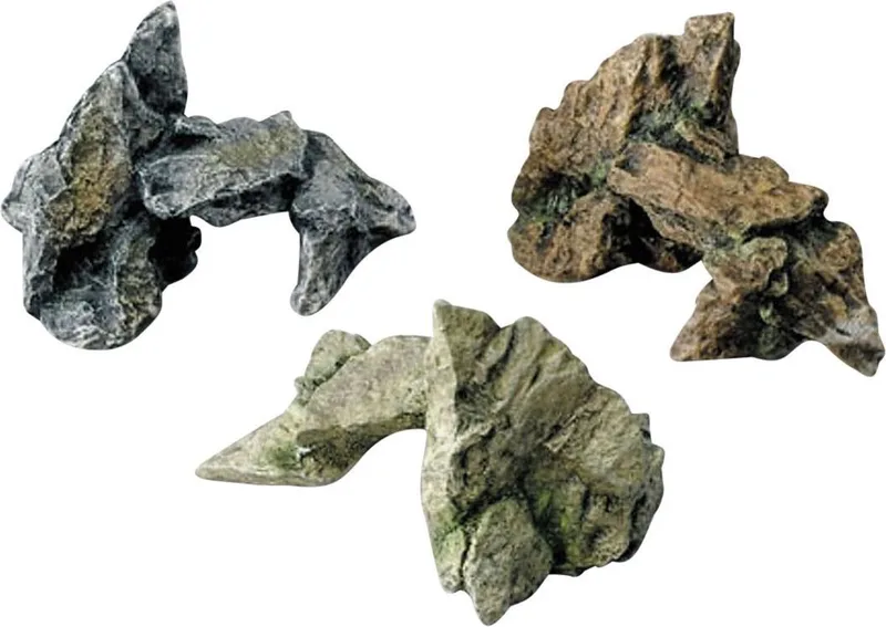 Aquarium Decoratie - Rots - 13.5 cm de Ebi en Bleu – photo produit