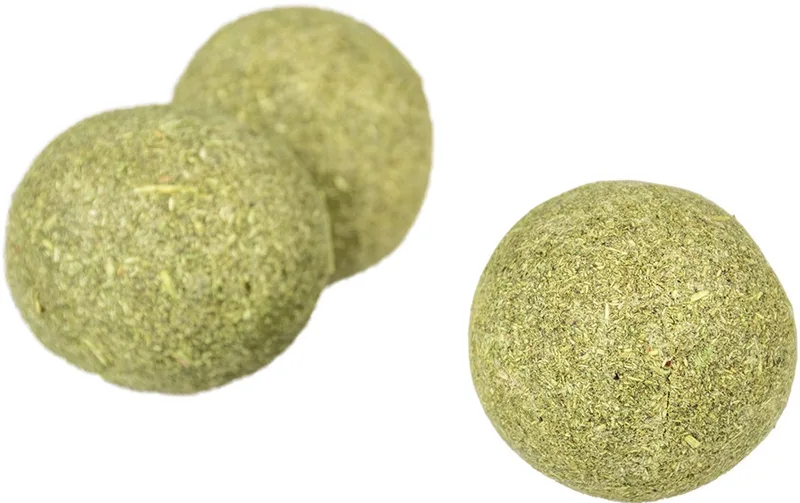 Catnip Ballen – onweerstaanbare kattenkruidballen, 3 stuks van 4 cm by Ebi in Green – product photo