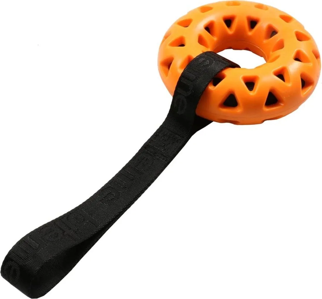 Crack me up Schlaufe 27x14x4,5cm orange/schwarz - 1 Stk fra Ebi – produktbillede