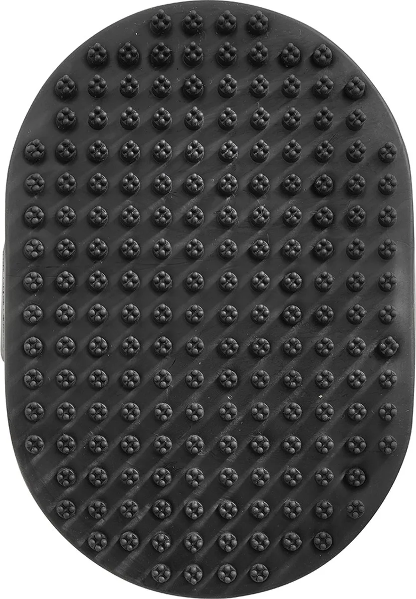 Dierenborstel - Hond - Noir Massage Borstel 13,5x9cm - 1st de Ebi en <> – photo produit