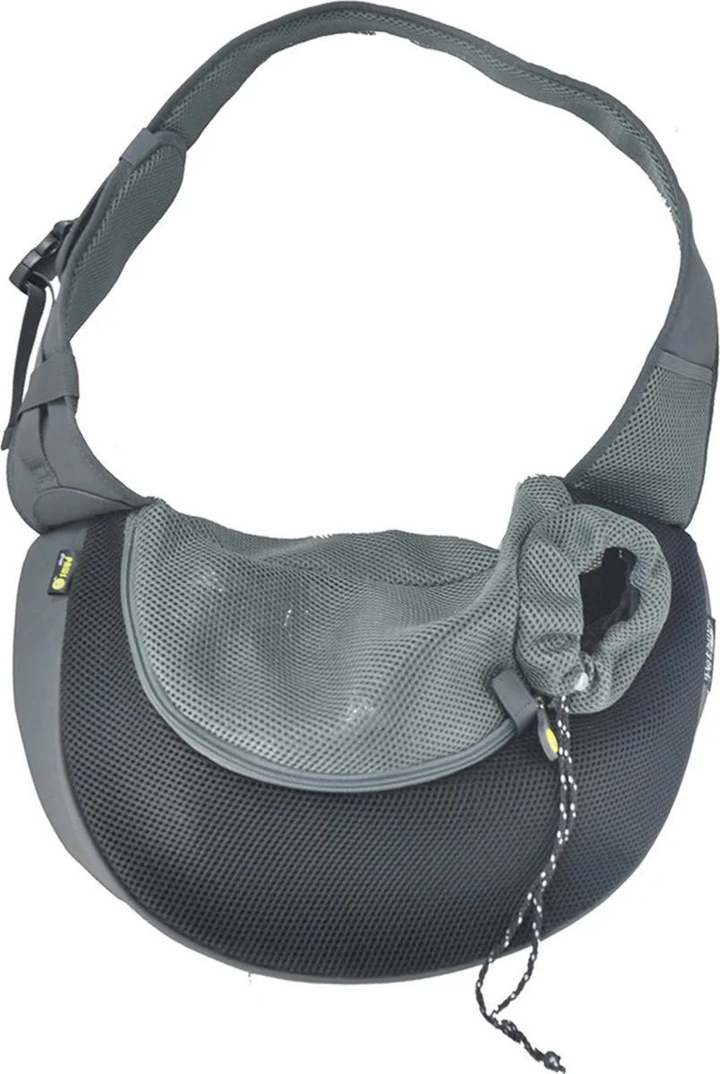 Draagzak Sarah S - Hondendraagtas - 25x15.5x43 cm van Ebi in Zwart – productfoto