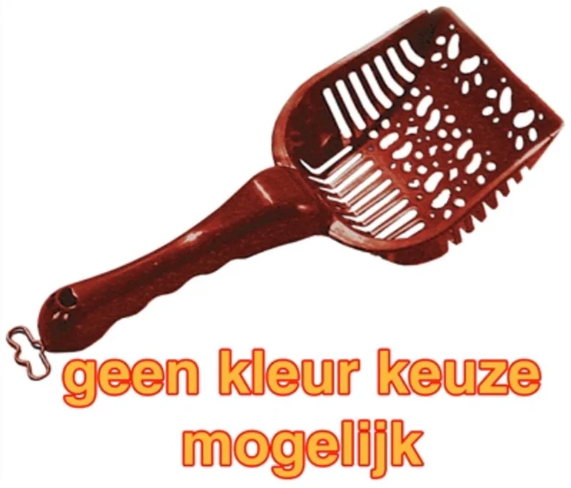 Europet Kattenbakschep Paw 28 cm by Ebi in Red – product photo
