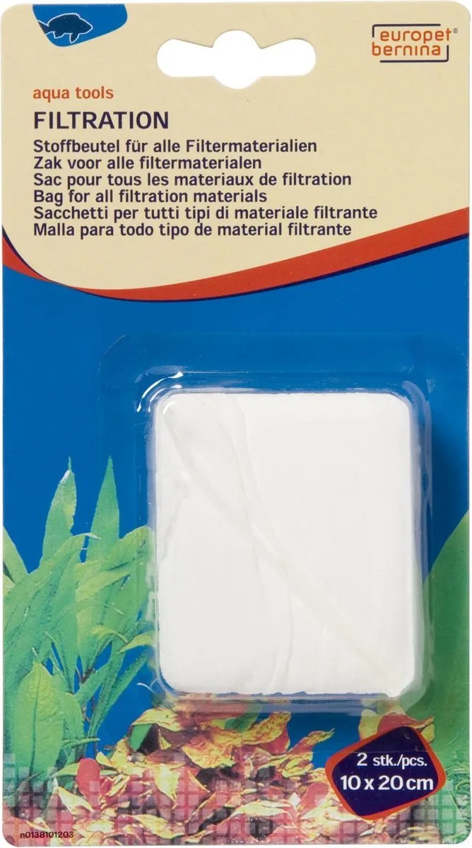 Sac filtrant pour tous types de filtration 10x20 cm de Ebi – photo produit