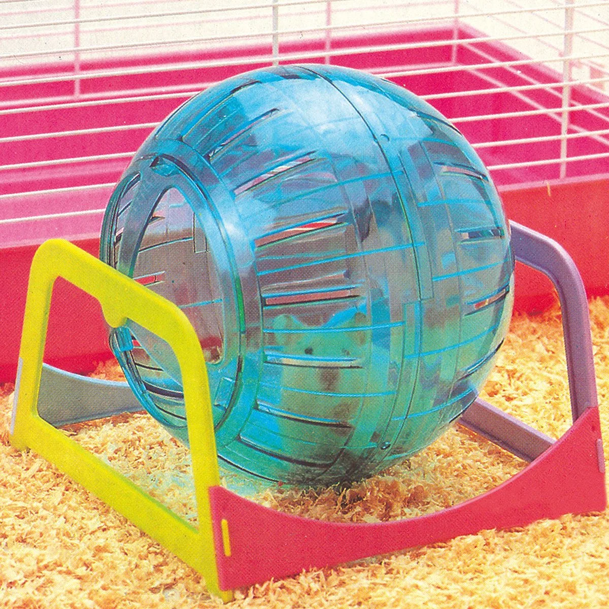 Roue de hamster 3 en 1 avec support 17 cm de Ebi – photo produit