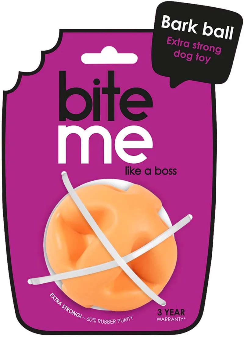 Hondenspeelgoed Bark ball by Ebi in Orange – product photo