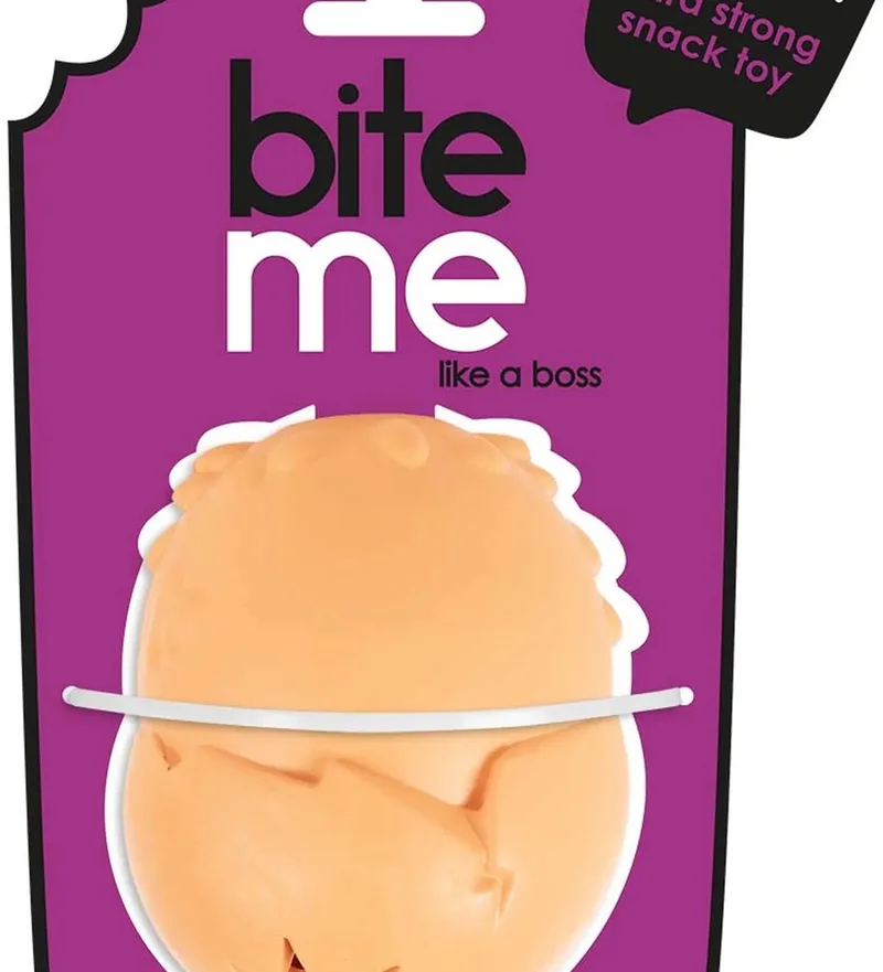 Hondenspeelgoed Snackbal Grrrip it S by Ebi in Orange – product photo