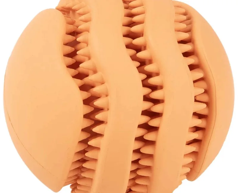 Hondenspeelgoed Snackspeeltje Nibble me Sphere S de Ebi en Orange – photo produit