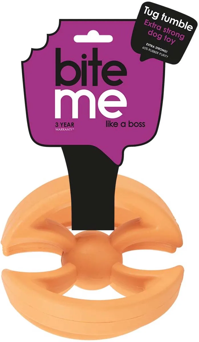 Hondenspeelgoed Trekspeeltje Tug tumble by Ebi in Orange – product photo