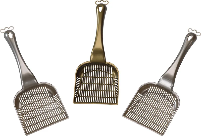 Kattenbakschep Royal Edition - 26x10,5cm från Ebi i Guld – produktbild