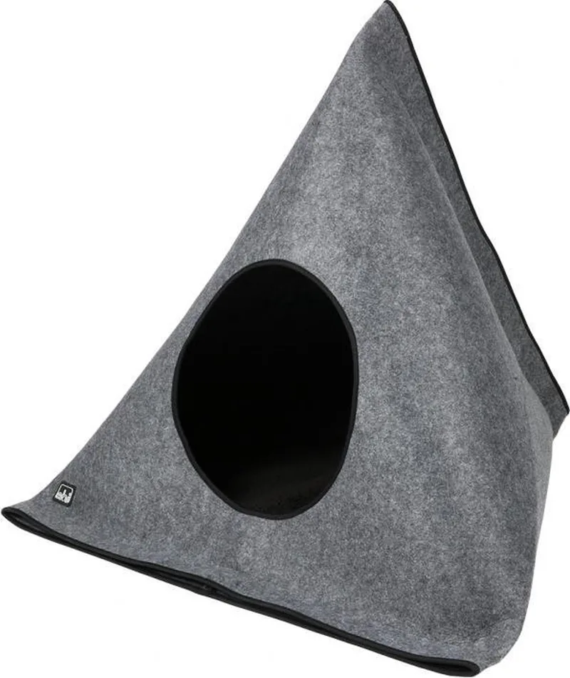 kattenhuis Hellen 80 x 80 x 75 cm - Kat by Ebi in Anthracite – product photo