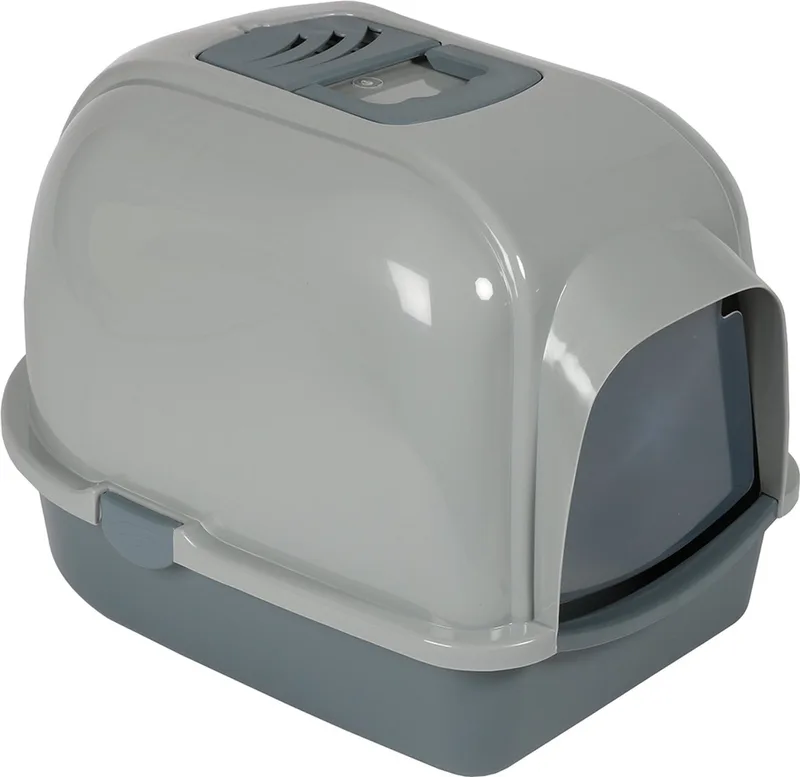 Kattentoilet Eclipse 60 Serene Grey fra Ebi i Grå – produktbillede