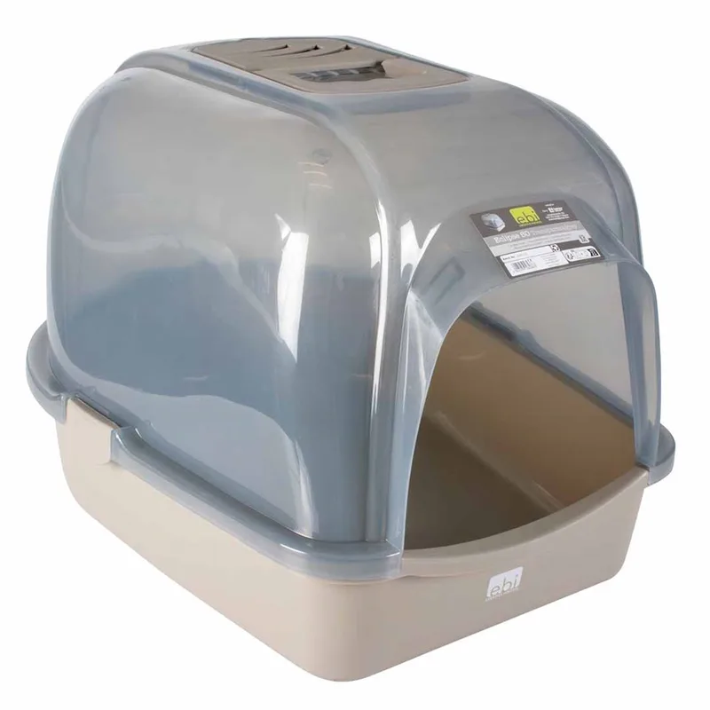 Kattentoilet Eclipse M - 43x56x40cm by Ebi in Grey – product photo