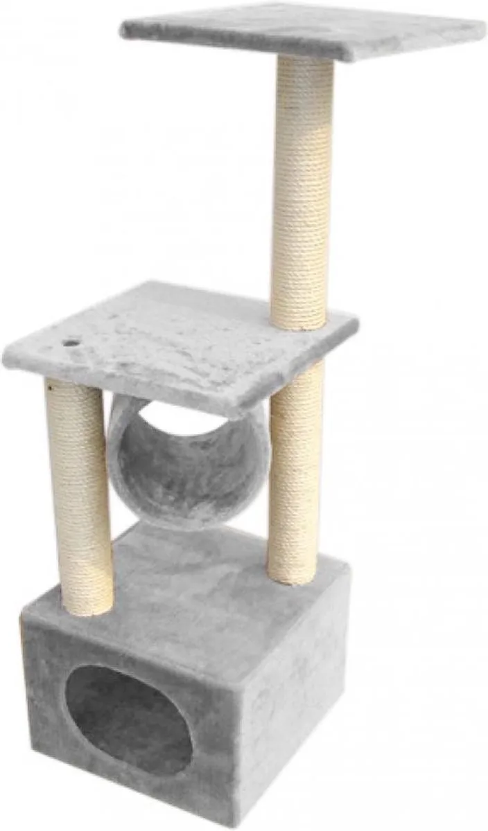 Krabpaal Classic Tree Rodo - 38 x 38 x 110cm by Ebi in Grey – product photo