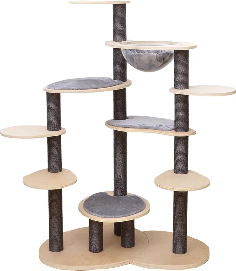 Krabpaal - Kat - Krabpaal Orion 130 132x89x58cm - 1st de Ebi en <> – photo produit