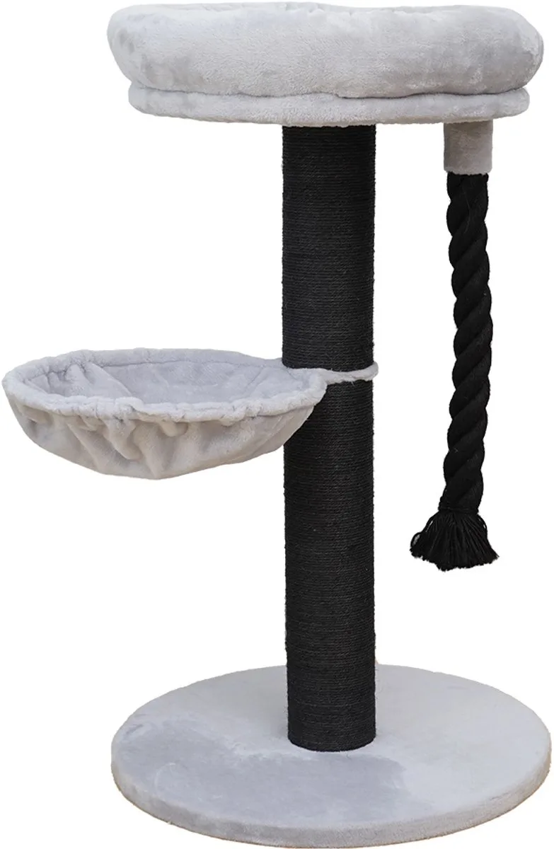 Krabpaal Lagos 70 x 70 x 120 cm - Kat von Ebi in Grau, Schwarz – Produktfoto