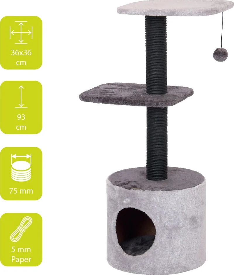 KRABPAAL TREND BIRCH by Ebi in Grey – product photo
