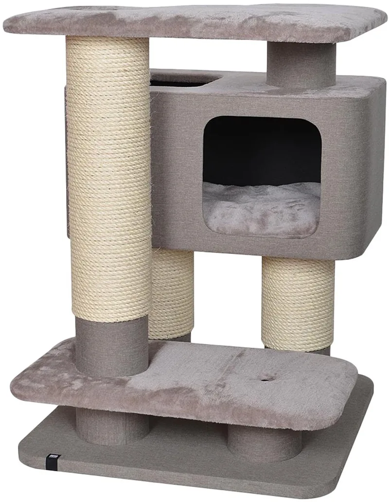 Krabpaal Veliki | 80x80x108cm de Ebi en Beige – photo produit