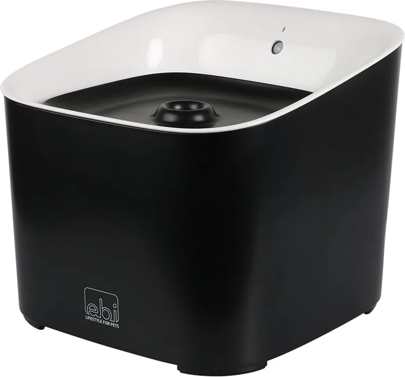 Manoa drinkfontein 3 Liter - Kat von Ebi in Schwarz – Produktfoto
