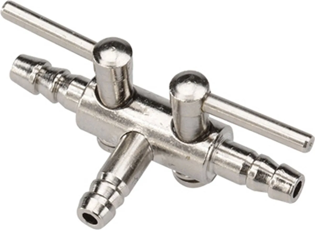 Metalen Controlekraan 4-6 mm von Ebi in Silber – Produktfoto
