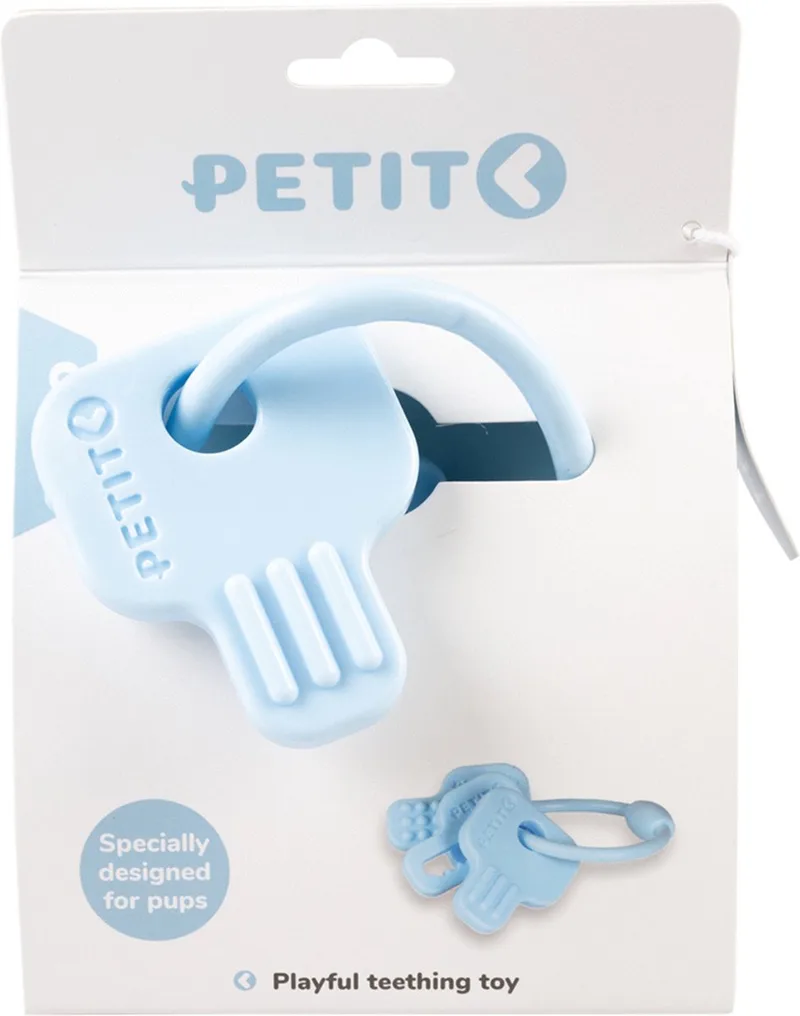 Petit Kauwspeeltje Cleo 8x6.5 cm - Hondenspeelgoed de Ebi en Bleu – photo produit