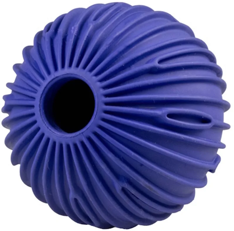 Snack Attack - Snackspeeltje Hond - Vulbaar Rubber Voederspeeltje - Voor Puppy tot Volwassen by Ebi in Blue – product photo