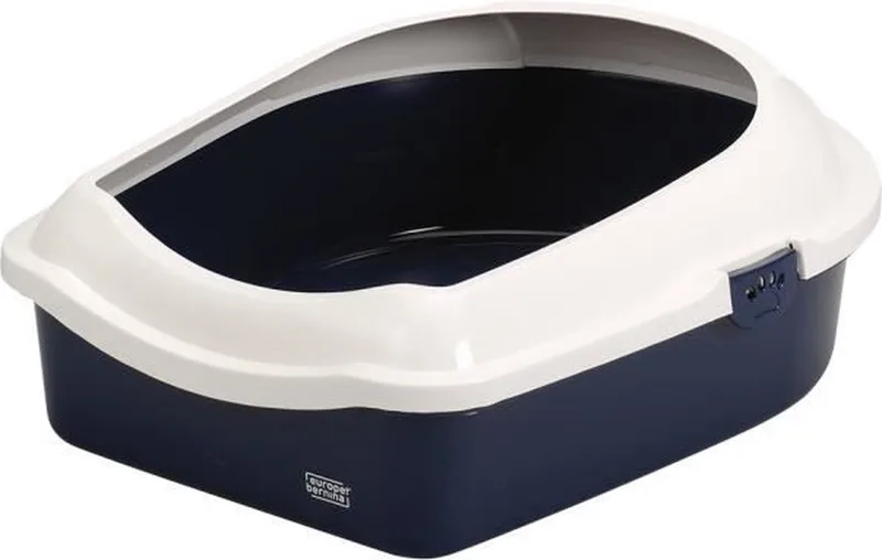 Space 70 - Kattenbak - Navy - 56 x 70 x 27 cm von Ebi in Dunkelblau – Produktfoto