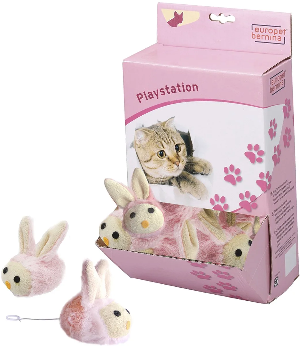 Speelgoed Voor Dieren - Kat - Shaking Rabbit 7,6cm - 1st by Ebi in <> – product photo