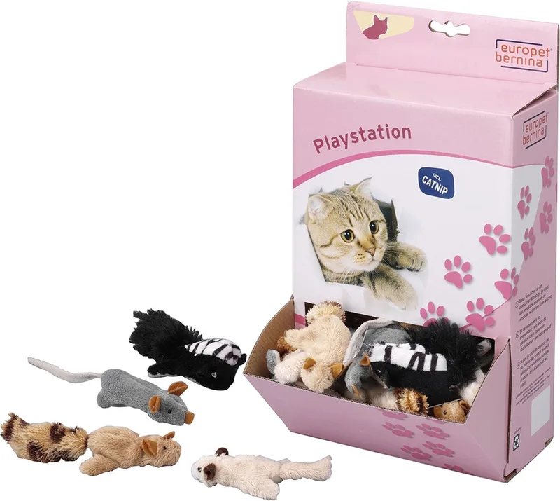 Speelgoed Voor Dieren - Kat - Shortplush Pets 7cm - 1st by Ebi in <> – product photo