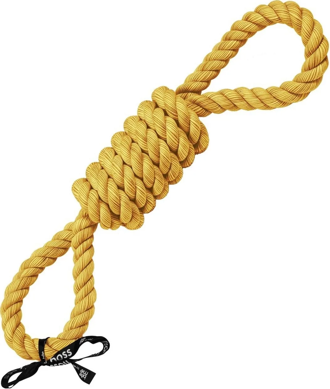 Spielseil 2 Schlaufe gelb - 65cm by Ebi – product photo